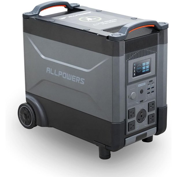 ALLPOWERS R4000 Portable Generator, 3600Wh LiFePO4 Battery, 3600 Watt
