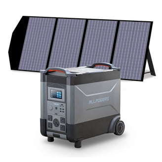 Lion Energy Safari Solar Power Generator, Multiple Outputs, 3,000 Watts,  Black - Walmart.com