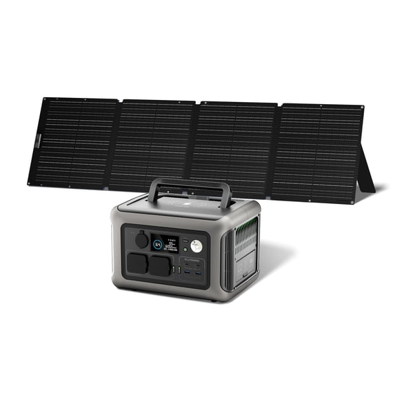 ALLPOWERS 299Wh 600W R600 Solar Generator Kit with 200W Solar Panel ...