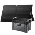 thumbnail image 1 of ALLPOWERS S2000PRO 2400W Solar Generator Kit with 100W Foldable Solar Panel, 1451Wh Portable Power Station with MPPT Fast Charging, Solar Charger for Home Backup, Camping, RV, Off-Grid, 1 of 12