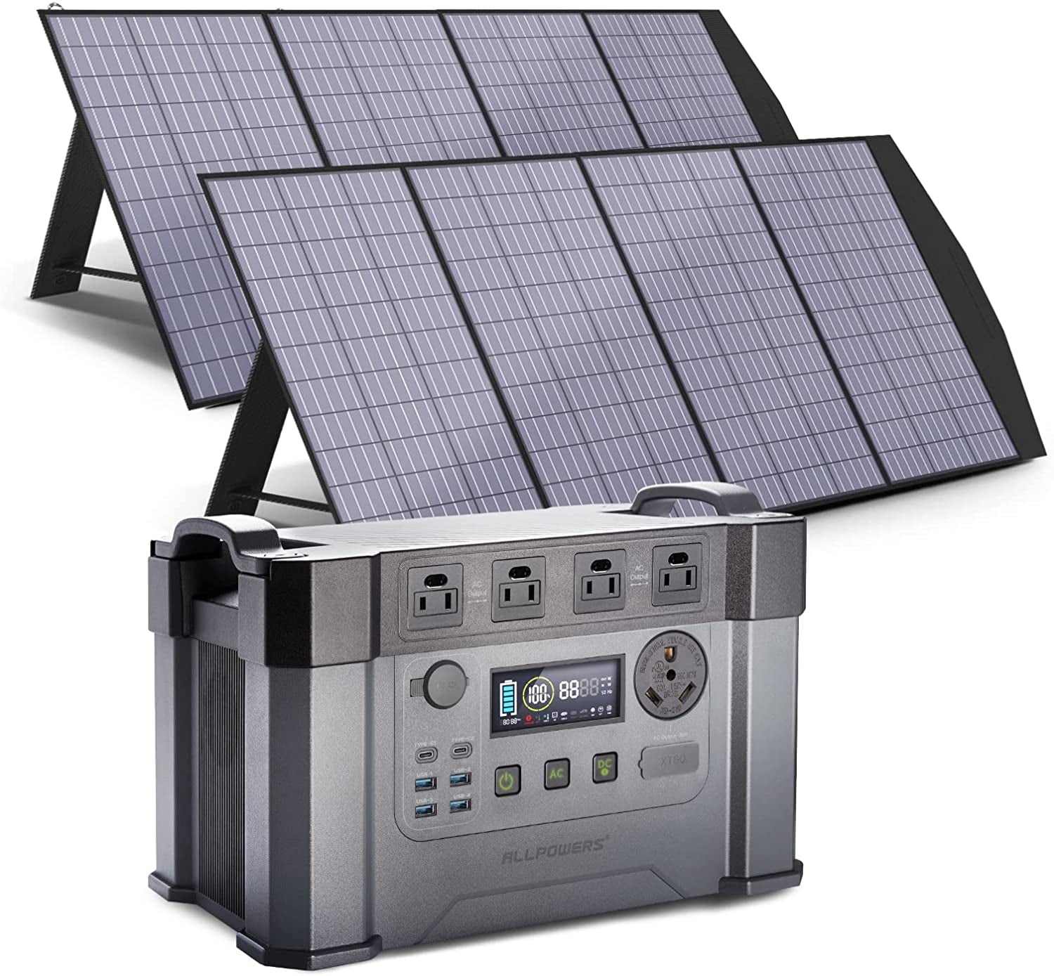 ALLPOWERS R3500 Portable Power Station Solar Generator 200W Solar