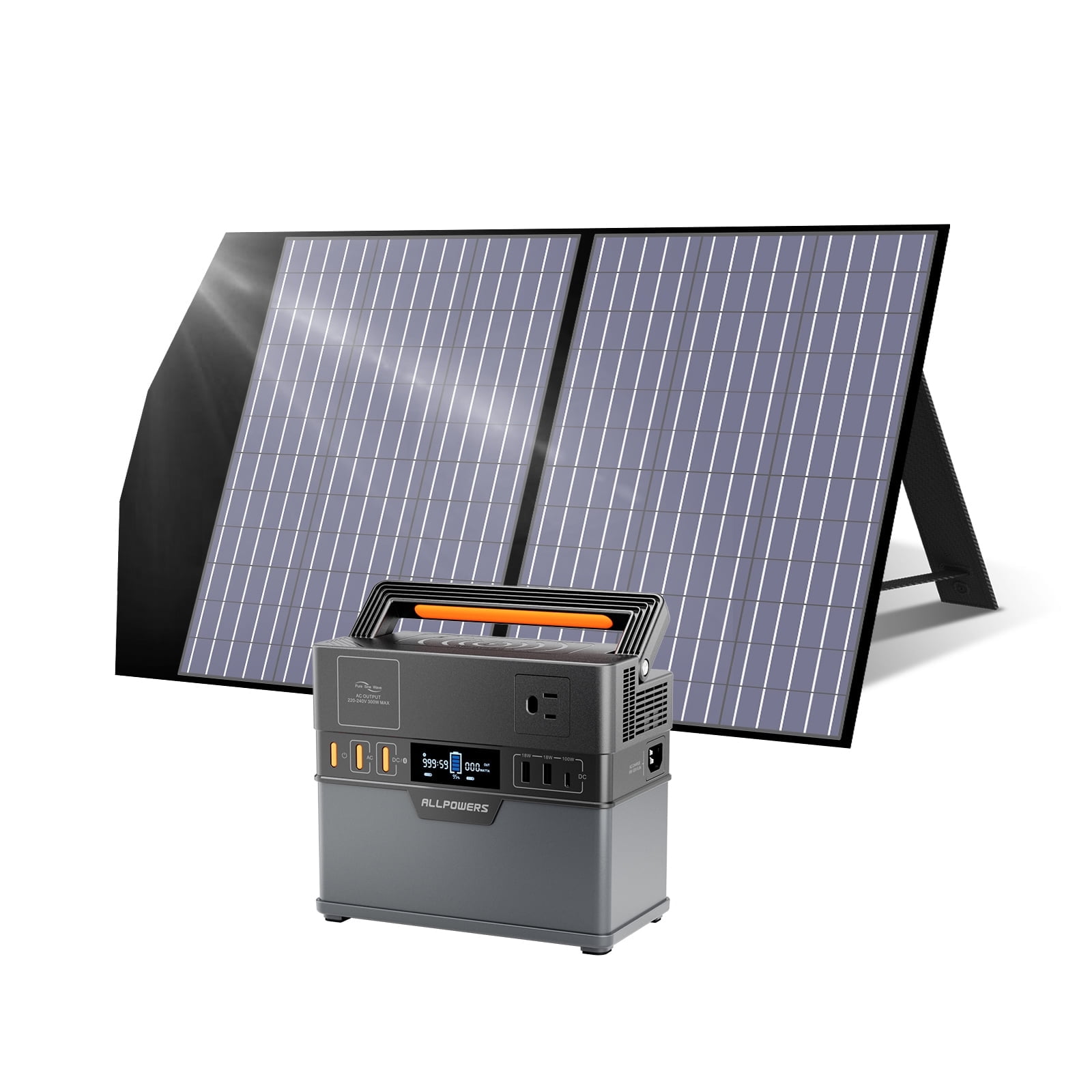 Panneau Solaire Pliable ALLPOWERS SP-033 – 200W 18V – Chargeur Pour Camping-car Et Powerstation