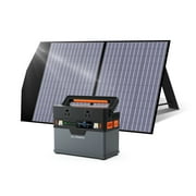 ALLPOWERS S300 Portable Solar Generator Kit, 300 Watt 288Wh Power Station with 100W Foldable Solar Panel with Kickstand, Solar Charger Backup Battery for Camping, CAPA, Laptop [Shipping Separately]