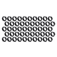 thumbnail image 1 of Allstar Performance ALL18289-50 Jam Nut - Thin OD - 3/4-16 in Left Hand Thread - Black Anodized Aluminum - Set of 50, 1 of 9