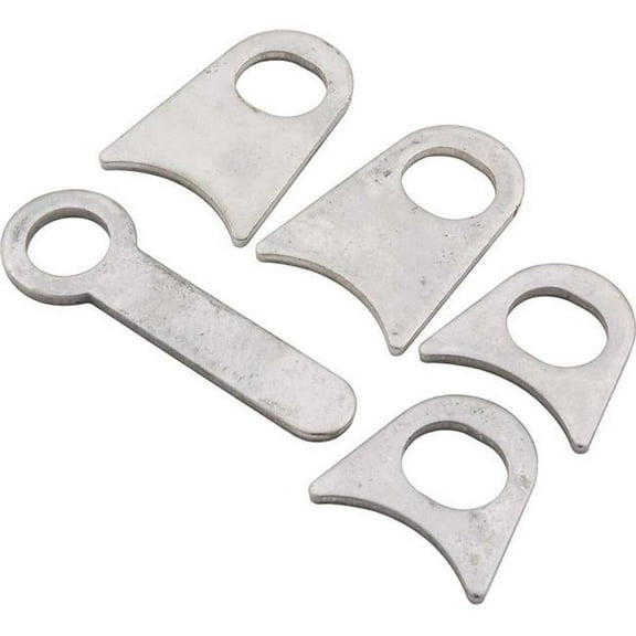 Allstar Performance ALL99071 Window Net Mounting Tab - Weld-On - Steel - Zinc Oxide - Spring Loaded Window Net Installation Kits - Kit