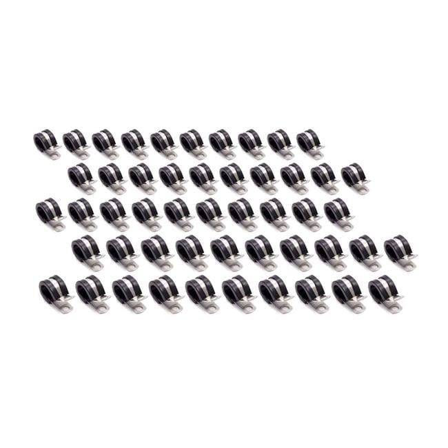 Allstar Aluminum Line Clamps 3/4in 50pk Allstar Aluminum Line Clamps 3/4in 50pk