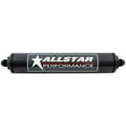 thumbnail image 1 of Allstar Performance ALL40242 Fuel Filter - In-Line - 63 Micron - Stainless Element - 12 AN Male Inlet - 12 AN Male Outlet - Black Anodized Aluminum - Each, 1 of 7