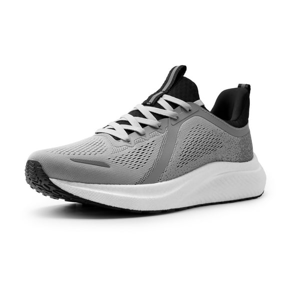 ALLSWIFIT Men's Slip-On Walking & Running Shoes DreamLife Lightweight Non-Slip Athletic Sneakers for Gym, Tennis, and Everyday Workouts