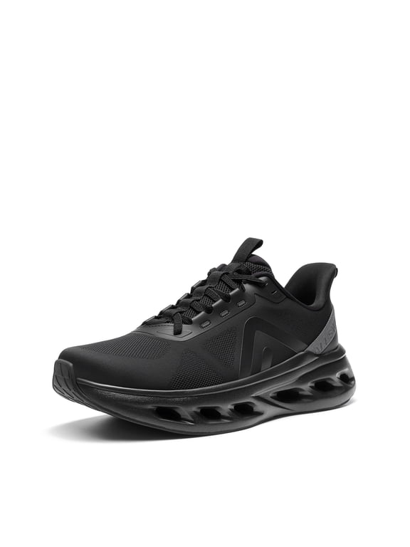 Men's Slip On Walking Shoes Cushioning Hands Free Non-Slip Arch Support Breathable Lightweight Comfortable Workout Tennis Running Gym Fashion Sneakers