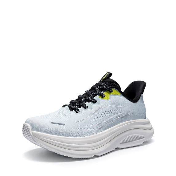 ALLSWIFIT Women's Slip-On Walking Shoes | Hands-Free Cushioned Sneakers with Arch Support for Running, Gym, Tennis & Everyday Comfort