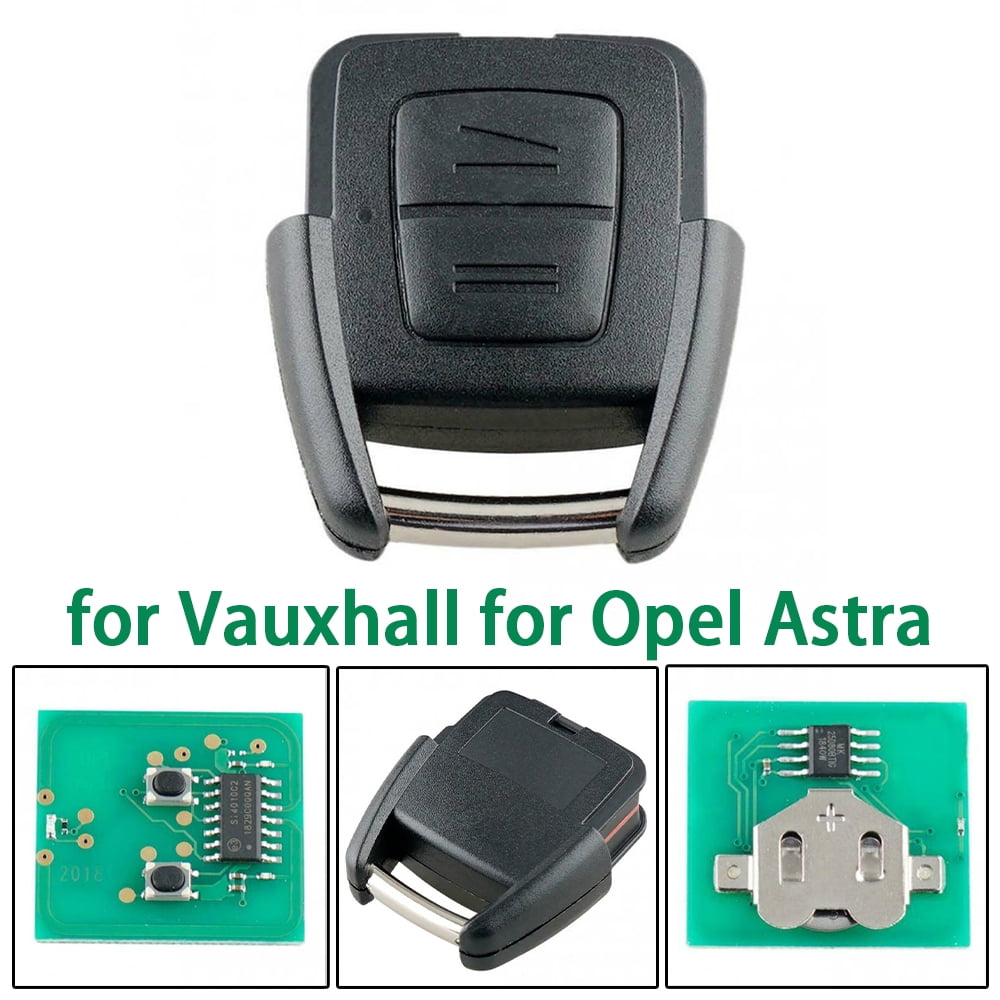 ALLTIMES 2 Buttons 433Mhz Car Remote Key with a Buttom Battery for Opel ...