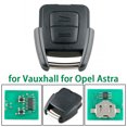 thumbnail image 1 of ALLTIMES 2 Buttons 433Mhz Car Remote Key with a Buttom Battery for Opel Vectra Zafira Astra, 1 of 6