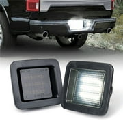ALLTIMES 2PCS LED License Plate Lamp for Ford F-150 2015-2020, for XL for XLT for Lariat for King Ranch for Platinum for SSV for Limited for Raptor