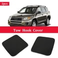 thumbnail image 1 of ALLTIMES 2PCS Tow Hook Cover for Toyota RAV4 2011-2012, 532860R040, 538250R040, 1 of 6