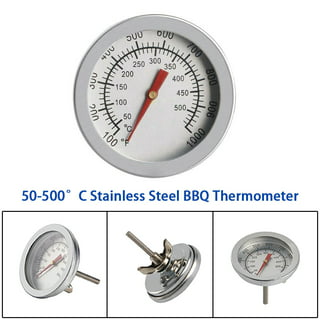 Bbq Charcoal Grill Smoker Temperature Gauge With Calibration Function, Pit  Barbecue Thermometer Fahrenheit And Heat Indicator For Meat Cooking Port  Lamb Beef, Stainless Steel Temp Gauge - Temu Bulgaria