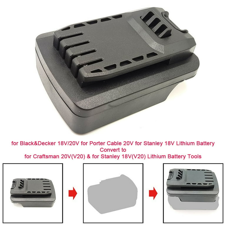 Craftsman v20 battery compatibility with black and decker new arrivals