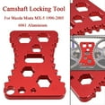 thumbnail image 1 of ALLTIMES Camshaft Locking Tool / Cam Gear Lock for Mazda Miata MX-5 1990-2005, Red 6061 Aluminium, 1 of 9