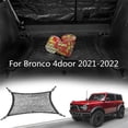 thumbnail image 1 of ALLTIMES Car Cargo Mesh Net for Bronco 4-Door 2021 2022 2023, Trunk Organizer Cargo Net Elastic Mesh with Hooks, 1 of 8