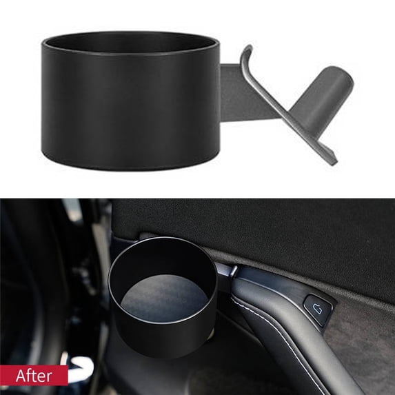 ALLTIMES Car Door Cup Holder for Tesla Model 3 for Tesla Model Y, Bottles Expander Organizer Interior Accessories
