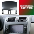 thumbnail image 1 of ALLTIMES Central Console Air Outlet Vent Cover Trim for Toyota Corolla 2007-2013, ABS Carbon Fiber Look, 1 of 5