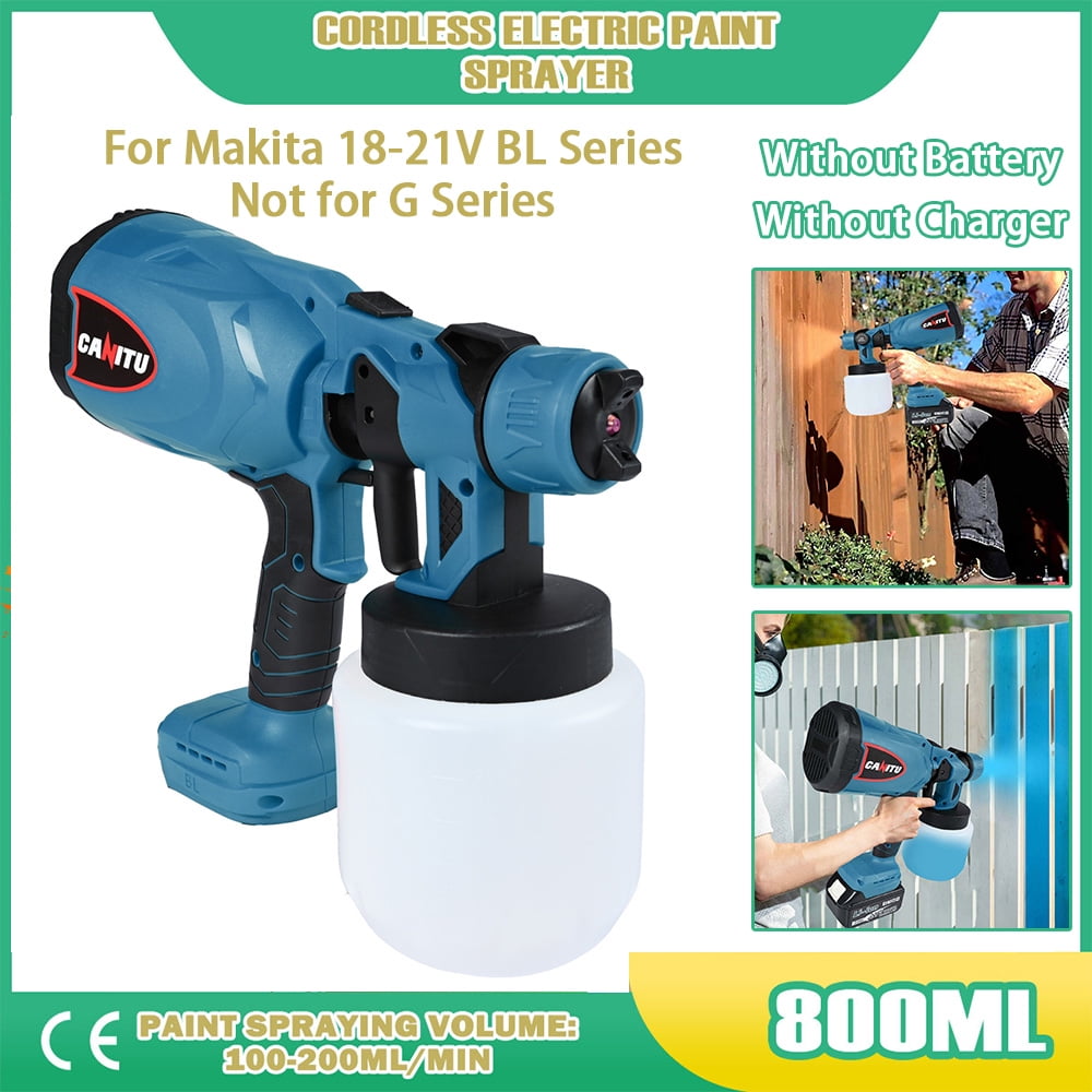 800ML Electric Spray Gun Paint Spraying Machine Painting Sprayer