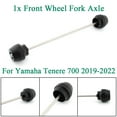thumbnail image 1 of ALLTIMES Front Wheel Fork Axle Crash Sliders for Yamaha Tenere 700 2019-2022, Anodizing CNC Aluminum+Pom, 1 of 9