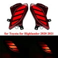 thumbnail image 1 of ALLTIMES LED Tail Light Brake Lamp for Toyota for Highlander 2020, DC12V Waterproof Shockproof, Rear Bumper Reflector Brake Light/Turn Signal/Rear Fog Lights, 1 of 9