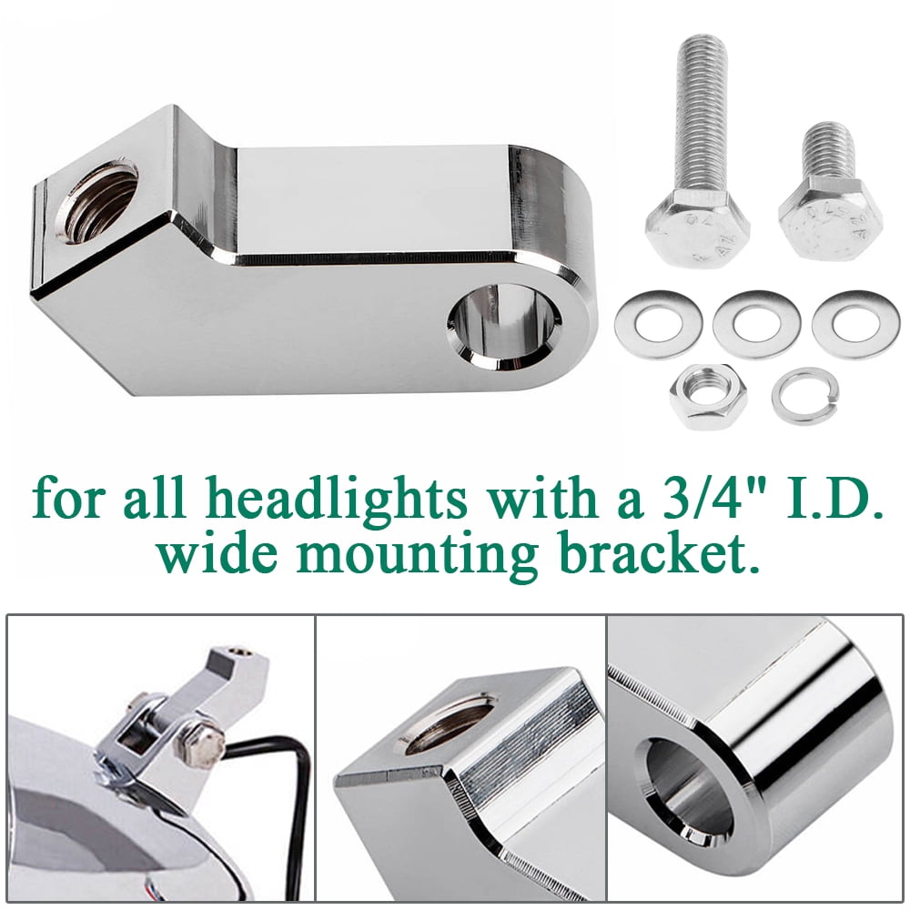 ALLTIMES Motorcycle Headlight Mounting Block Bracket for All Headlights
