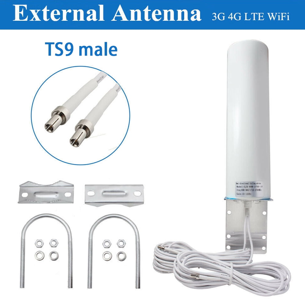 ALLTIMES Router Antenna Dual TS9 3G 4G LTE External Outdoor Signal