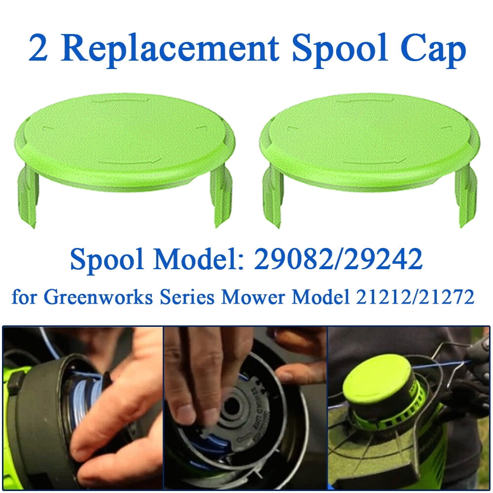 ALLTIMES String Trimmers Replacement Spool Cap for Greenworks Series