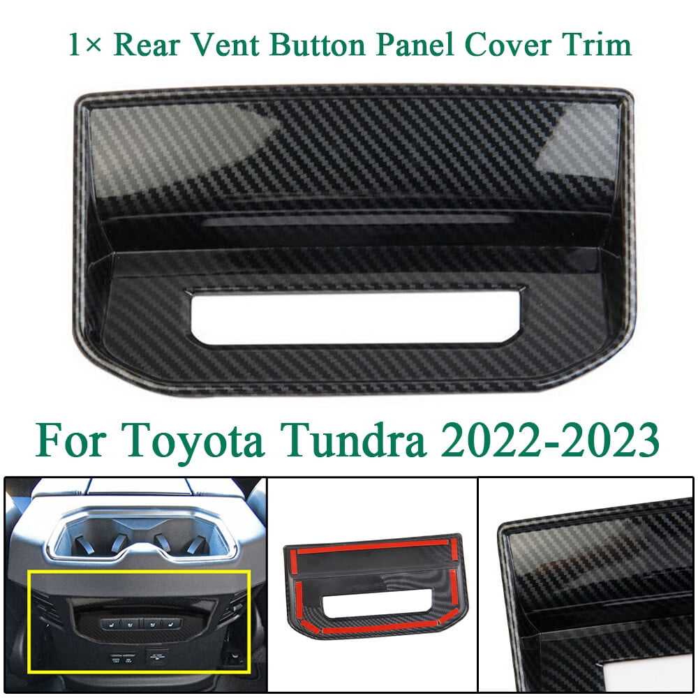 ALLTIMES Tailgate Handle Cover for Toyota Tundra 2022-2023, ABS Plastic ...