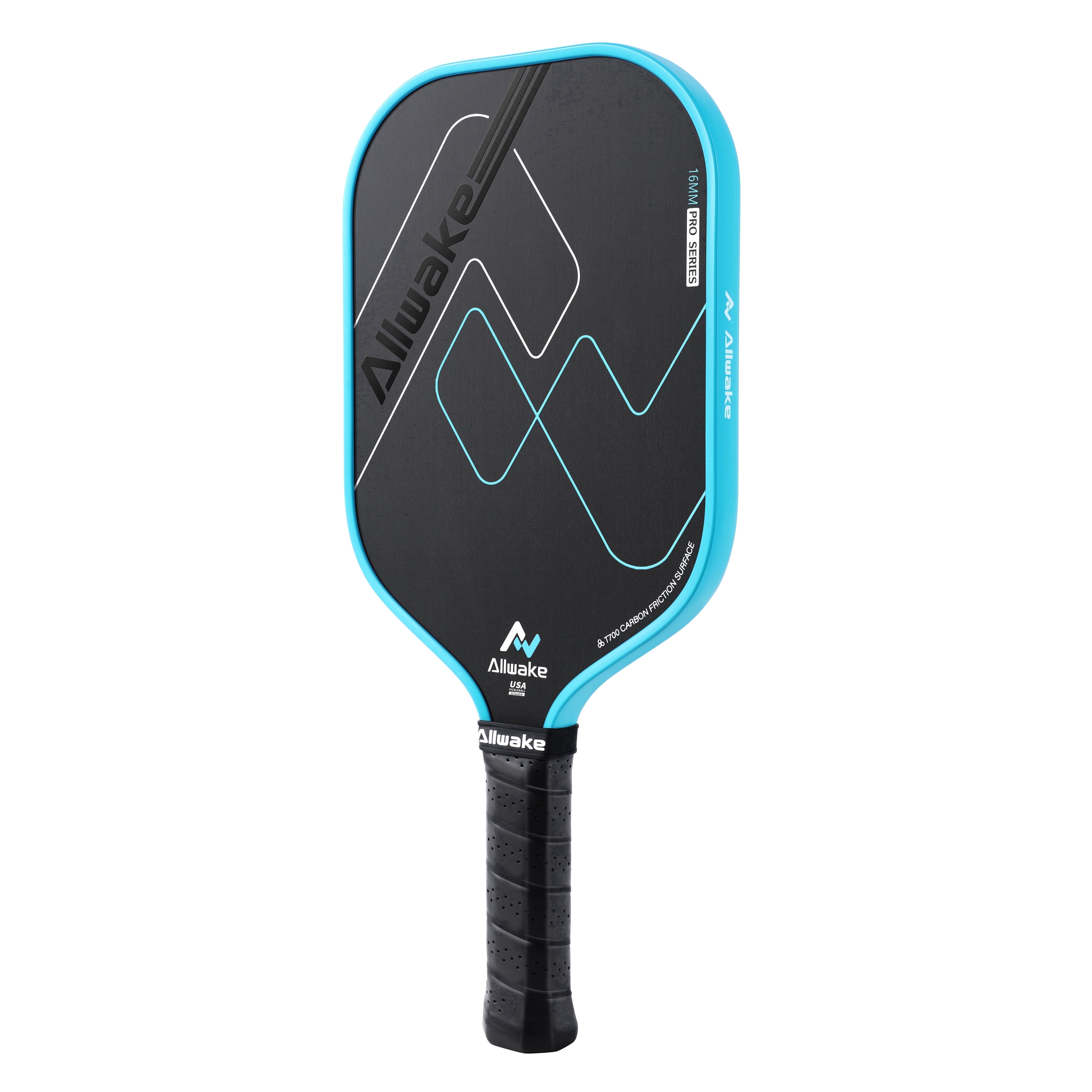 ALLWAKE Pickleball Paddles, Multi-Layer T700 Textured Carbon Fiber