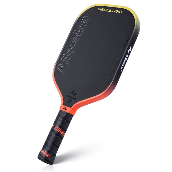 ALLWAKE Professional Pickleball Paddles - T700 Raw Carbon Fiber With Foam Injected Edges for Expanded Sweet Spot - Control & Power Paddle for All-Level Players