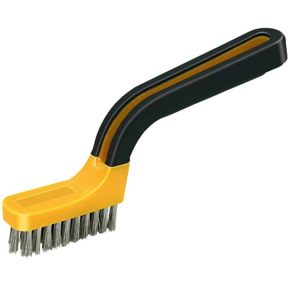 3/4" x 7" Allway SB1 B-Series Narrow Stainless Stripper Brush, Soft Grip