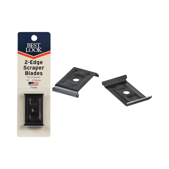 ALLWAY TOOLS Best Look 1-1/8 In. Replacement Scraper Blade - Pack of 6
