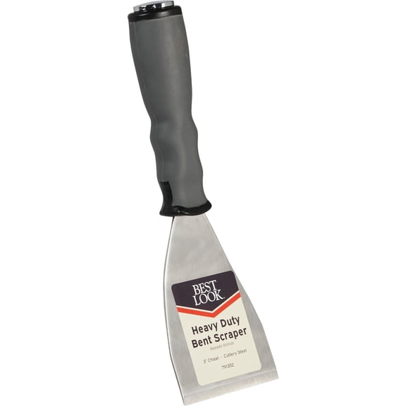 ALLWAY TOOLS Best Look Bent Scraper With Threaded Handle - Pack of 6