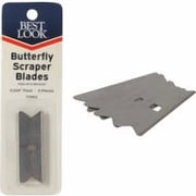 ALLWAY TOOLS Best Look Butterfly Replacement Scraper Blade - Pack of 3