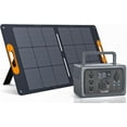 ALLWEI 500W Solar Generator with 100W Solar Panel, 512Wh LiFePO4