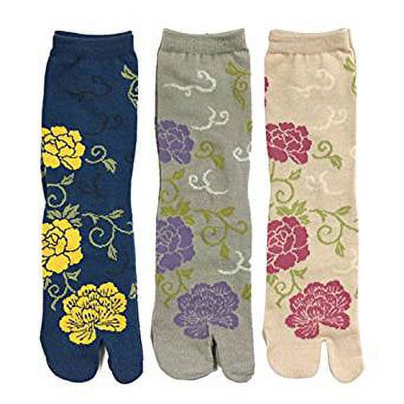 ALLYDREW Flip Flop Socks Sandal Socks Cotton Ankle Socks (set of 3)