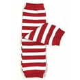 thumbnail image 1 of ALLYDREW Stripes, Polka Dots & Chevron Baby Leg Warmer & Toddler Leg Warmer for Boys & Girls, Red & White Stripes, 1 of 2