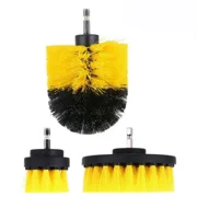 ALLYOUGER 3 Pcs Drill Brush Attachment Set, Multi Size Power Scrub Brushes for Bathroom, Car, Tile Cleaning