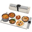 Electric Pizza Warming Tray – Rollable Silicone Mat, 3 Temp Settings, Timer, Large Heating Area For Parties & Everyday Use