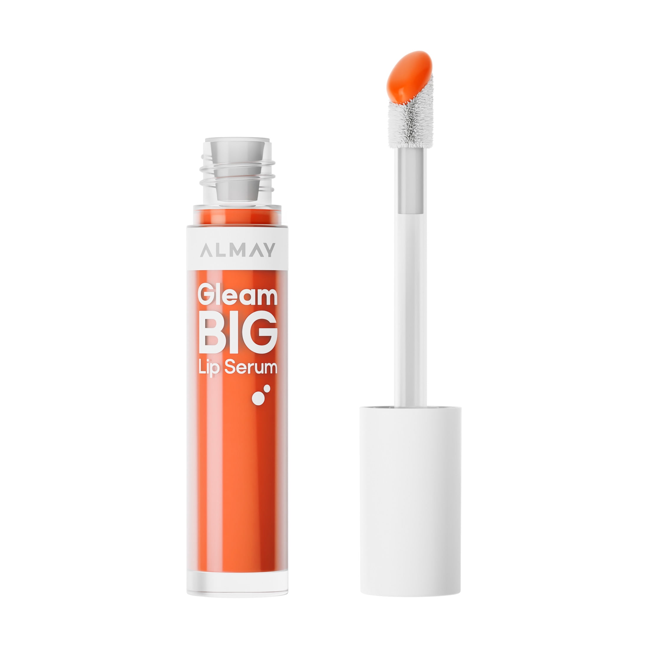 Almay Gleam Big™ Lip Serum, Hydrating Oil, High-Shine, Hypoallergenic, Non-Sticky, 500 Rise and Grind, 0.13 fl oz