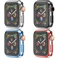 thumbnail image 1 of ALMNVO 2/3/4 Pack Soft Case Cover Compatible with Apple Watch Case 41mm 40mm 38mm 45mm 44mm 42mm TPU Shell Protector Bumper Covers Replacement iWatch Series 9 8 7 6 SE 5 4 3 2 1, 1 of 14