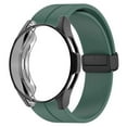 thumbnail image 1 of ALMNVO 20mm Band and Case Compatible with Samsung Galaxy Galaxy Watch 5 4 40mm 44mm/ Watch 4 classic 46mm 42mm Women Men / Smartwatch Sport Silicone Strap and watch cover (Without film), 1 of 7