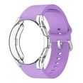 thumbnail image 1 of ALMNVO 20mm Bands and Case for Samsung Galaxy Watch 4 classic 46mm 42mm Samsung Galaxy Watch 6 5 4 44mm 40mm No Gap Sport Silicone Wristbands for Galaxy Watch 6 5 4 40mm 44mm, 1 of 11
