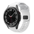 thumbnail image 1 of ALMNVO 20mm No Gaps Silicone Sport Wristbands Compatible with Samsung Galaxy Watch 6 5 4 Band 44mm 40mm/Galaxy Watch 6 Classic Bands 47mm 43mm/Watch 5 Pro 45mm/Watch 4 Classic 46mm 42mm, 1 of 13