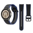 thumbnail image 1 of ALMNVO 20mm No Gap Silicone Sport Bands Compatible with Samsung Galaxy Watch 6 5 4 44mm 40mm/ Galaxy Watch 6 Classic 43mm 47mm/ Galaxy Watch 4 Classic 46mm 42mm/ Galaxy 5 pro 45mm, 1 of 9