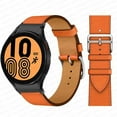 thumbnail image 1 of ALMNVO 20mm No Gap UP Leather Wristbands Compatible with Samsung Galaxy 6 5 4 40mm 44mm/ 4 Classic 42mm 46mm/ 6 Classic 43mm 47mm/ Galaxy Watch 5 Pro 45mm, 1 of 12