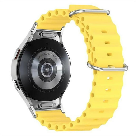 ALMNVO 20mm Strap No Gap Wristbands Silicoen Sport Bnad for Samsung Galaxy watch 6 40mm 44mm/ Galaxy 6 classic 43mm 47mm/Galaxy watch 5 4 40mm 44mm/ watch 5 pro 45mm/ watch 4 classic 42mm 46mm